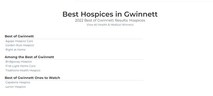 2022 Best of Gwinnett